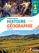 Histoire G&eacute;ographie Agricole 1re